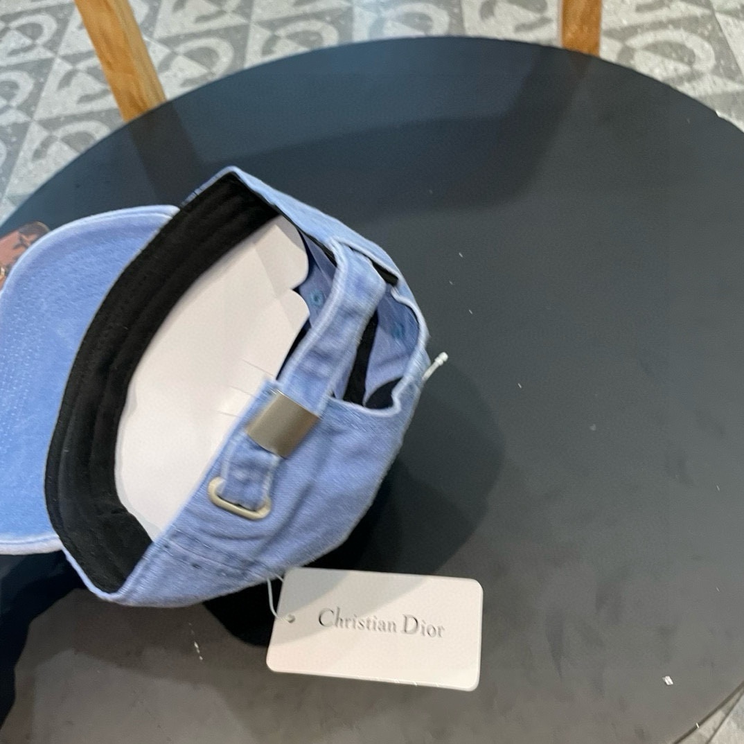 🧢Dior迪奥🧢 2024新款牛仔棒球帽 潮流，高端做工！很好搭配！