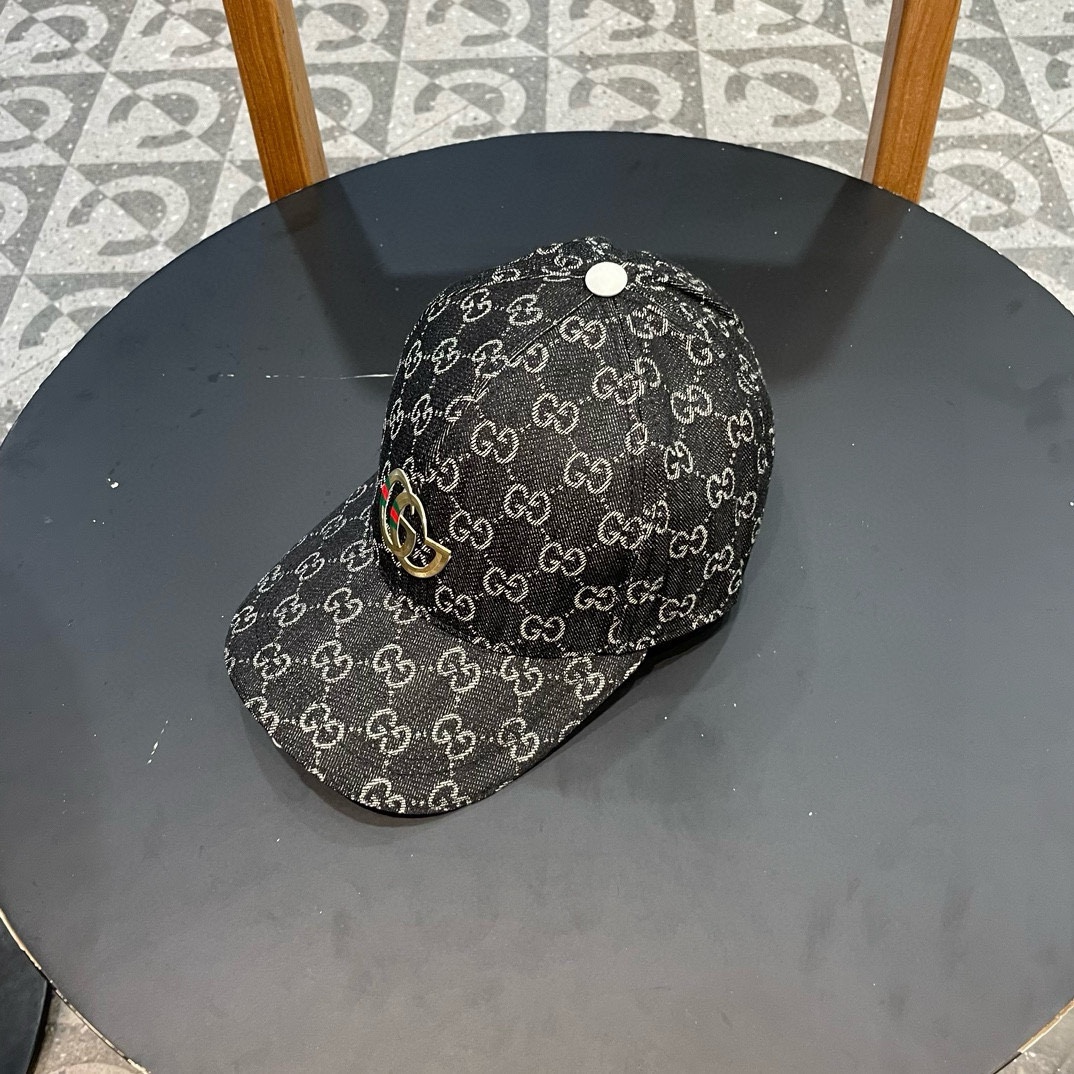 古奇Gucci 新款原单棒球帽🧢， 精致純也格调很有感觉，很酷很时尚，专柜断货热门，质量超赞