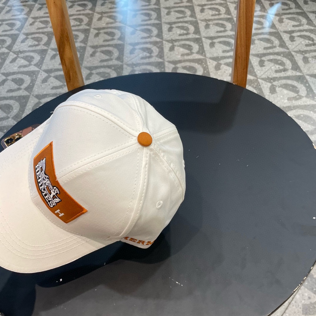 Hermers P84 Baseball Cap: Classic H Design with Air-Transmitting Steel Adjusters - 图片 6