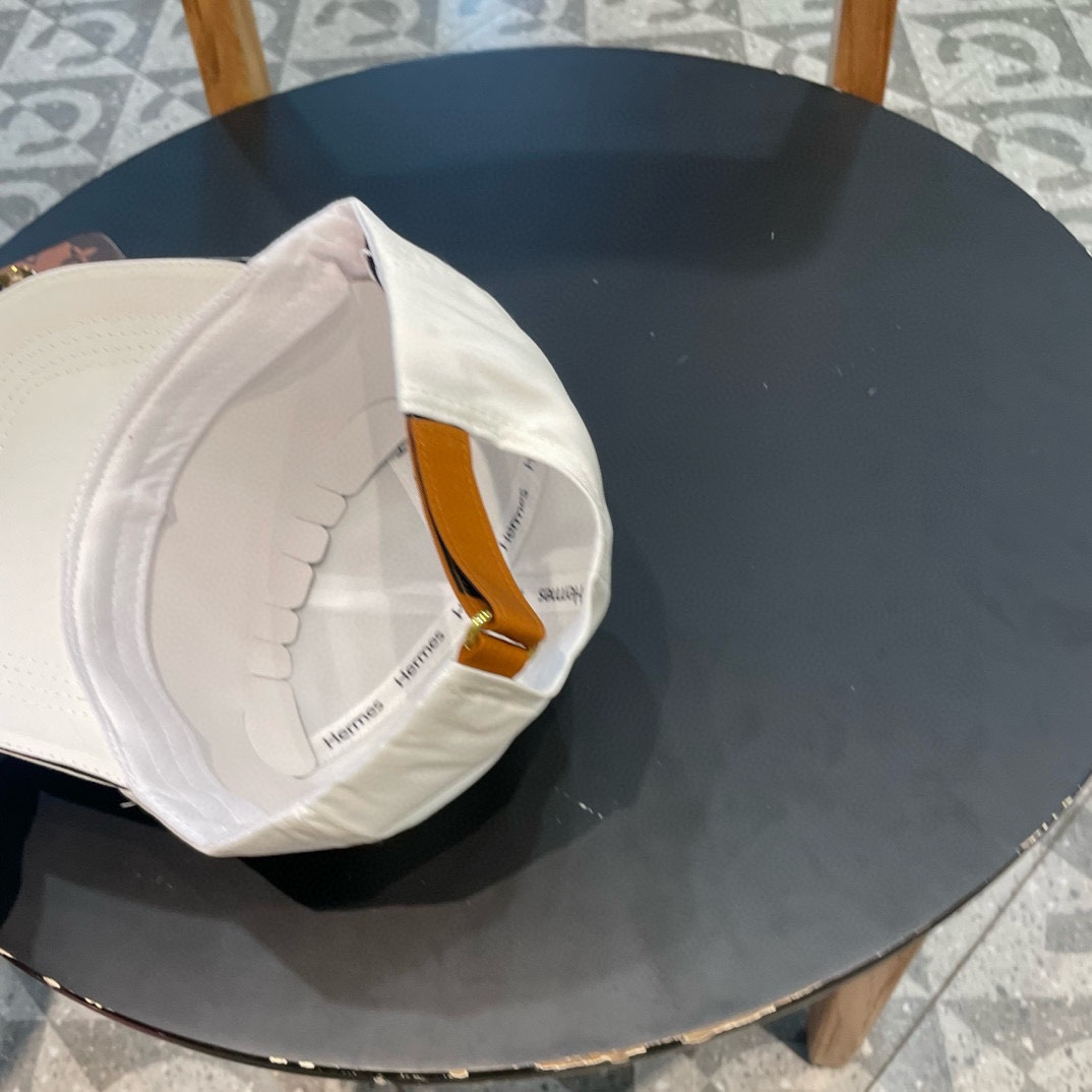 Hermers P84 Baseball Cap: Classic H Design with Air-Transmitting Steel Adjusters - 图片 7