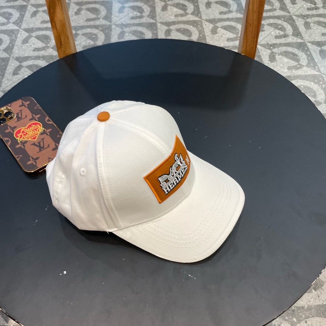 Hermers P84 Baseball Cap: Classic H Design with Air-Transmitting Steel Adjusters - 图片 3