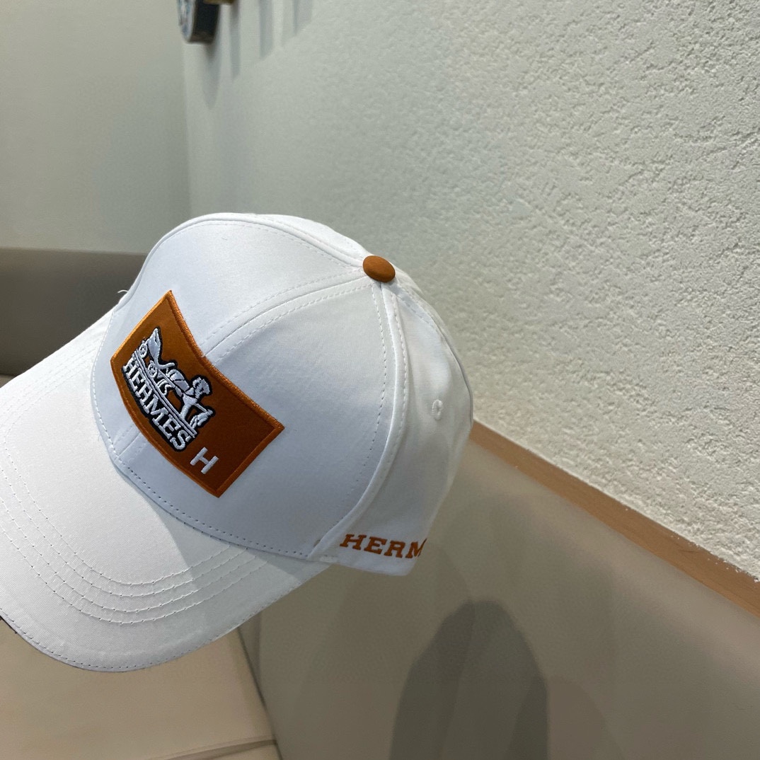 Hermers P84 Baseball Cap: Classic H Design with Air-Transmitting Steel Adjusters - 图片 9