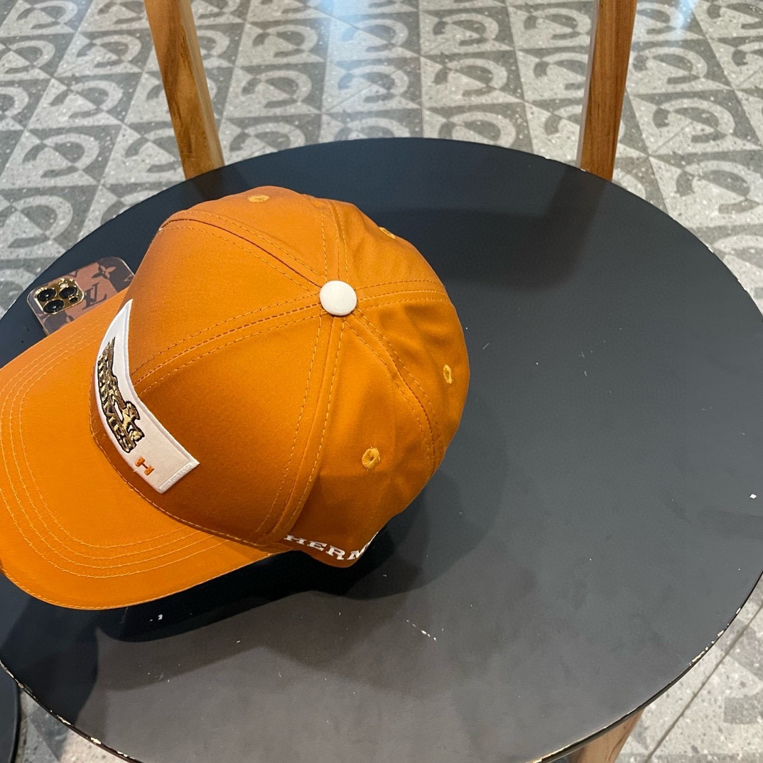 Hermers P84 Baseball Cap: Classic H Design with Air-Transmitting Steel Adjusters - 图片 6