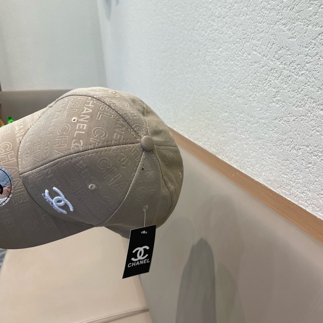  【CHANEL香奈儿】新款刺绣山茶花棒球帽，新款出货，大牌款超好搭配，赶紧入手！