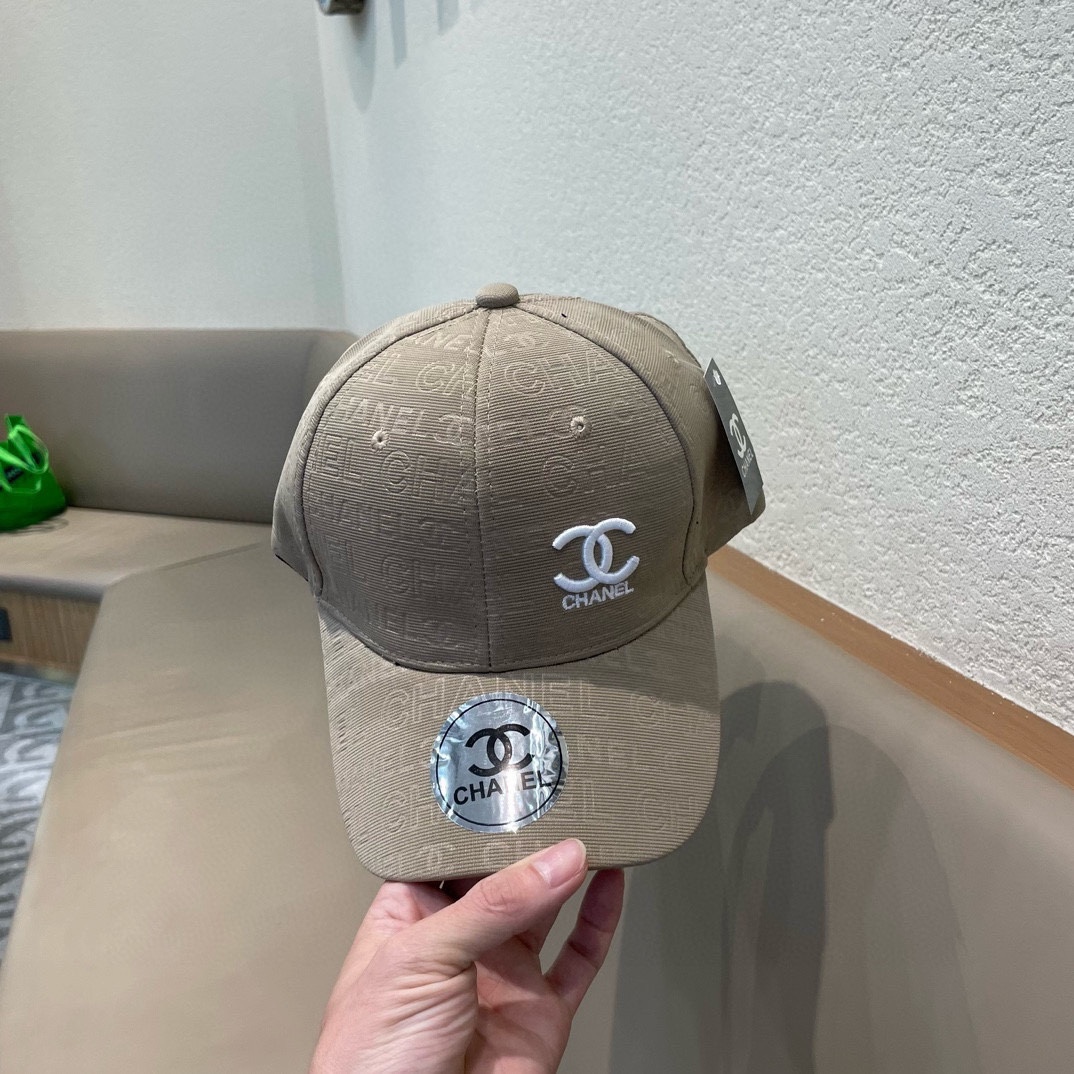  【CHANEL香奈儿】新款刺绣山茶花棒球帽，新款出货，大牌款超好搭配，赶紧入手！