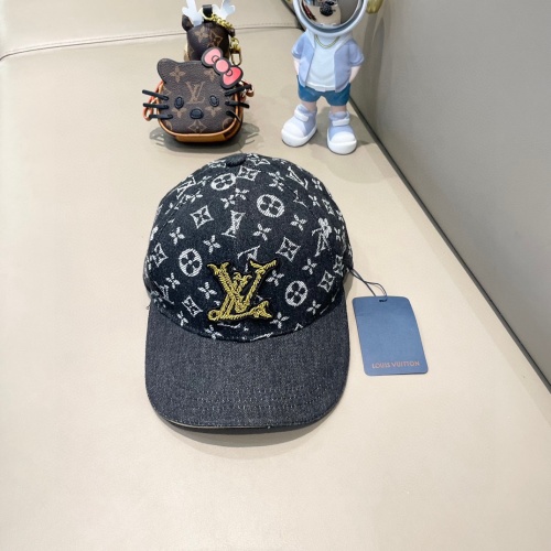 Louis Vuitton Denim Baseball Cap, Adjustable, Lightweight & Breathable 1 Louis Vuitton Denim Baseball Cap, Adjustable, Lightweight & Breathable