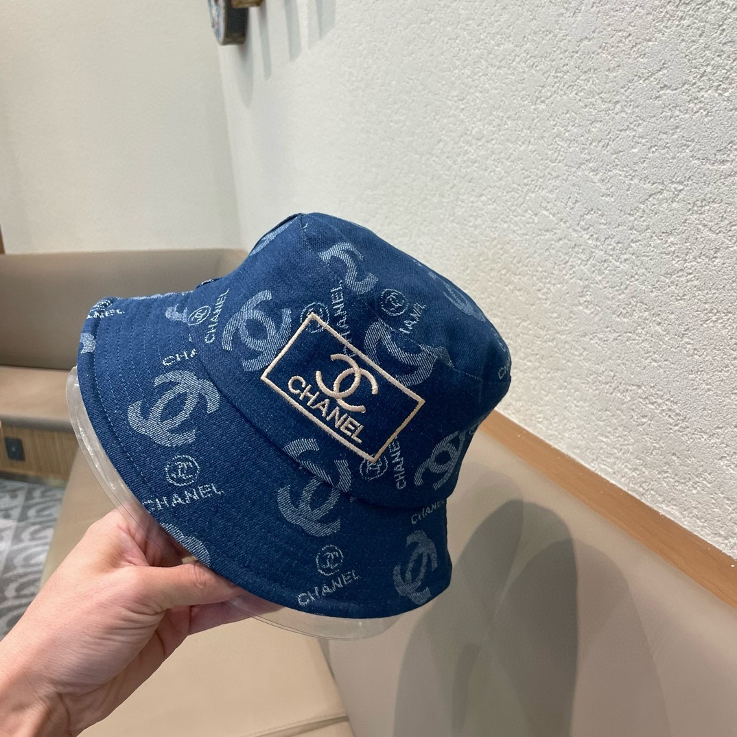   牛仔帽女春夏四季款渔夫帽子户外登山防晒露营徒步卷边辣妹盆