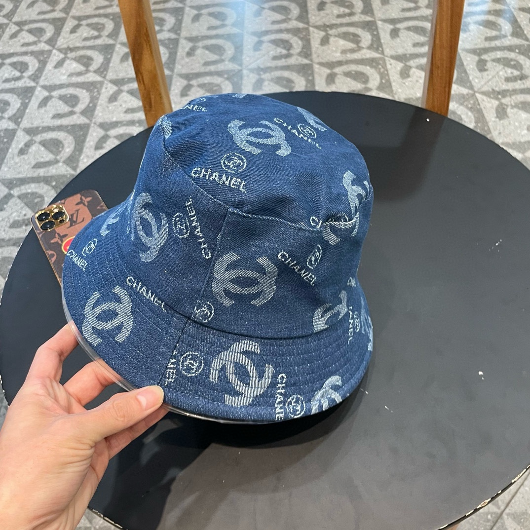   牛仔帽女春夏四季款渔夫帽子户外登山防晒露营徒步卷边辣妹盆