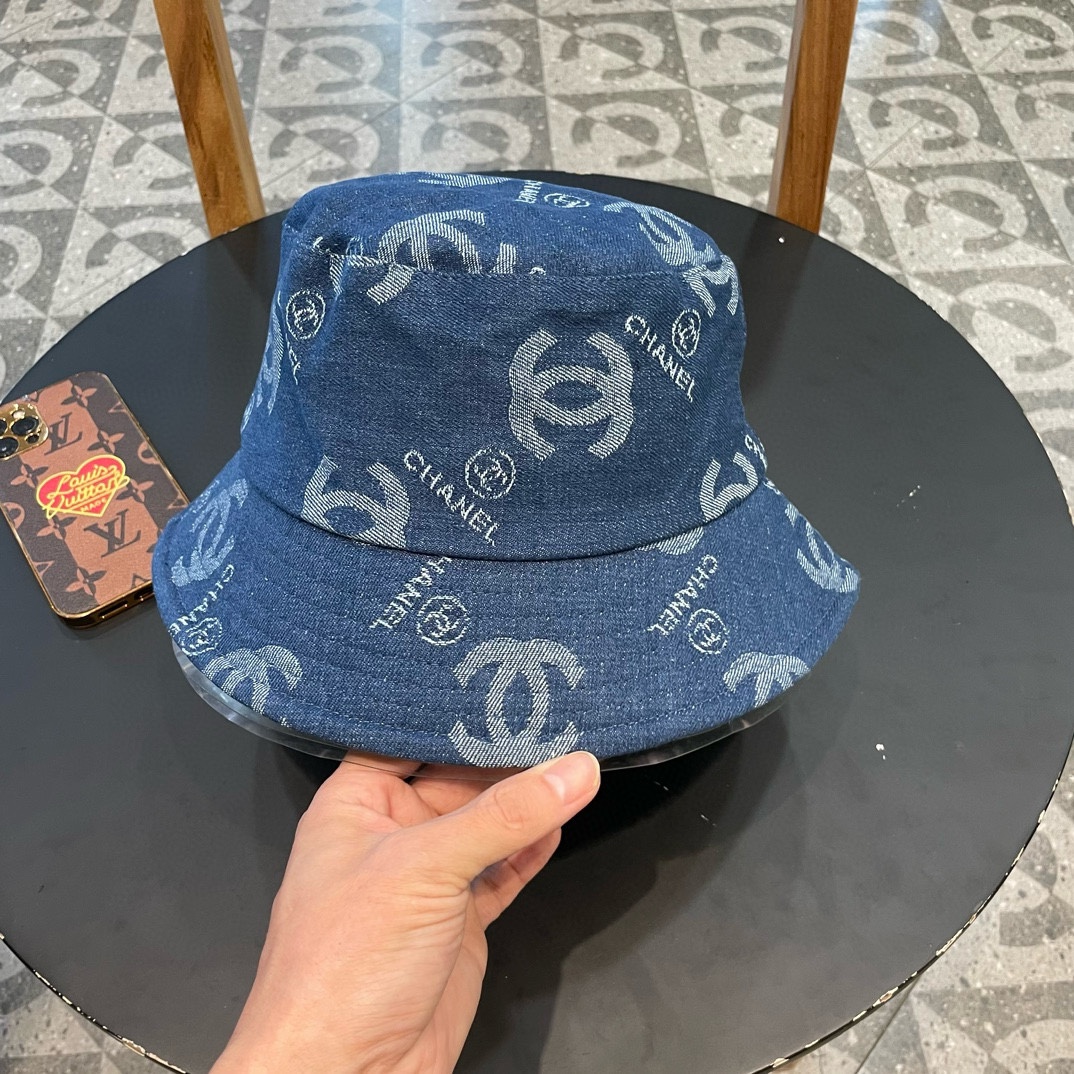   牛仔帽女春夏四季款渔夫帽子户外登山防晒露营徒步卷边辣妹盆