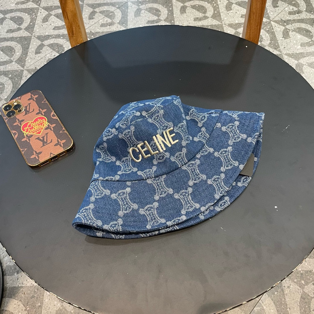   牛仔帽女春夏四季款渔夫帽子户外登山防晒露营徒步卷边辣妹盆