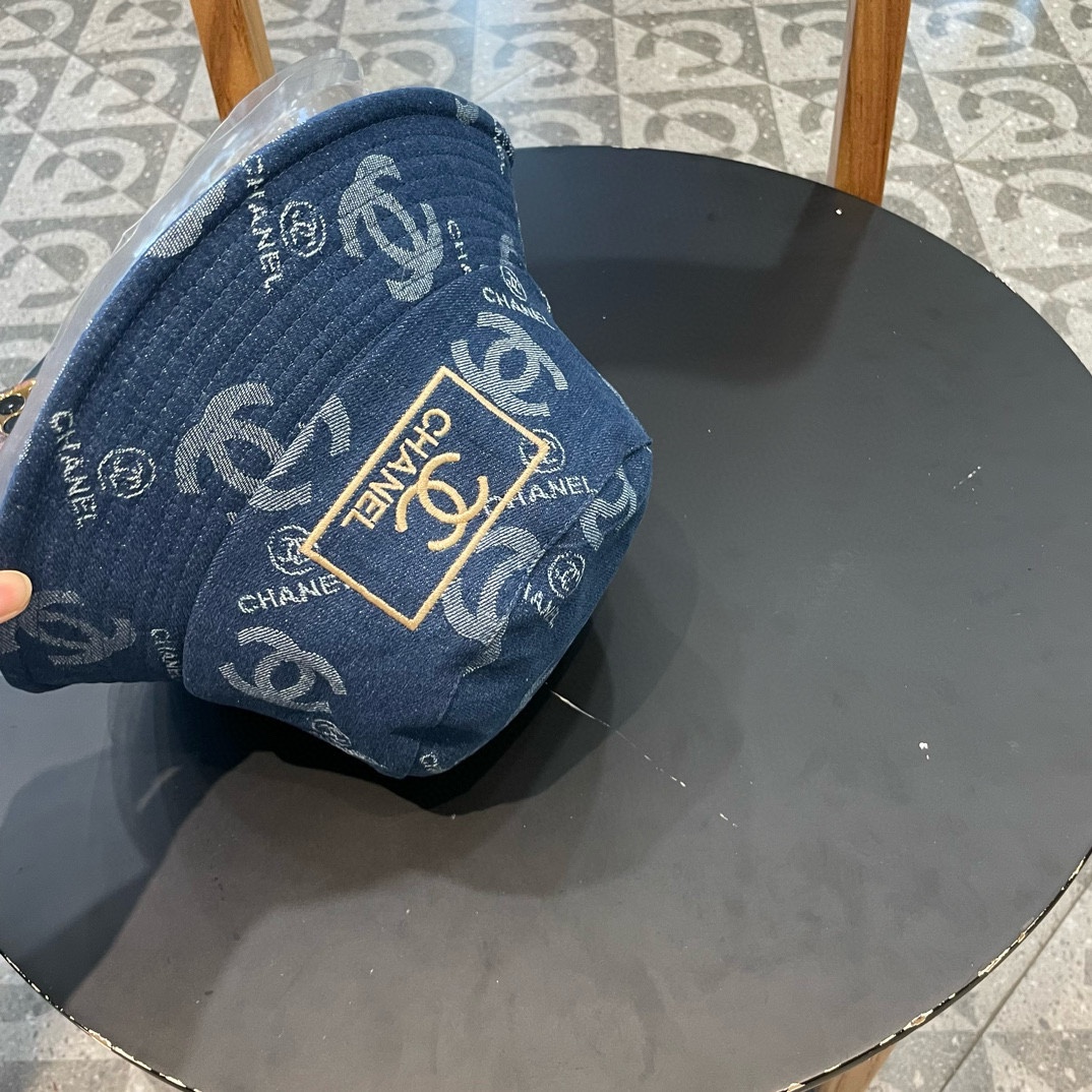   牛仔帽女春夏四季款渔夫帽子户外登山防晒露营徒步卷边辣妹盆