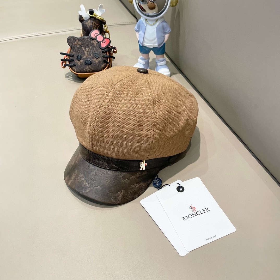 NO:580523,Moncler is suitable for square and round faces, small and large head circumference, PU leather octagonal hat, retro beret, women's autumn and winter small head circumference, woolen hat, fisherman hat, baseball cap, knitted hat, hat, Moncler, espadrilles, hats19860909蒙口moncler适合方圆脸显脸小大头围pu皮质八角帽复古贝雷帽女秋冬小头围毛呢帽子渔夫帽棒球帽针织帽,帽子,Moncler,espadrilles,hats,hat