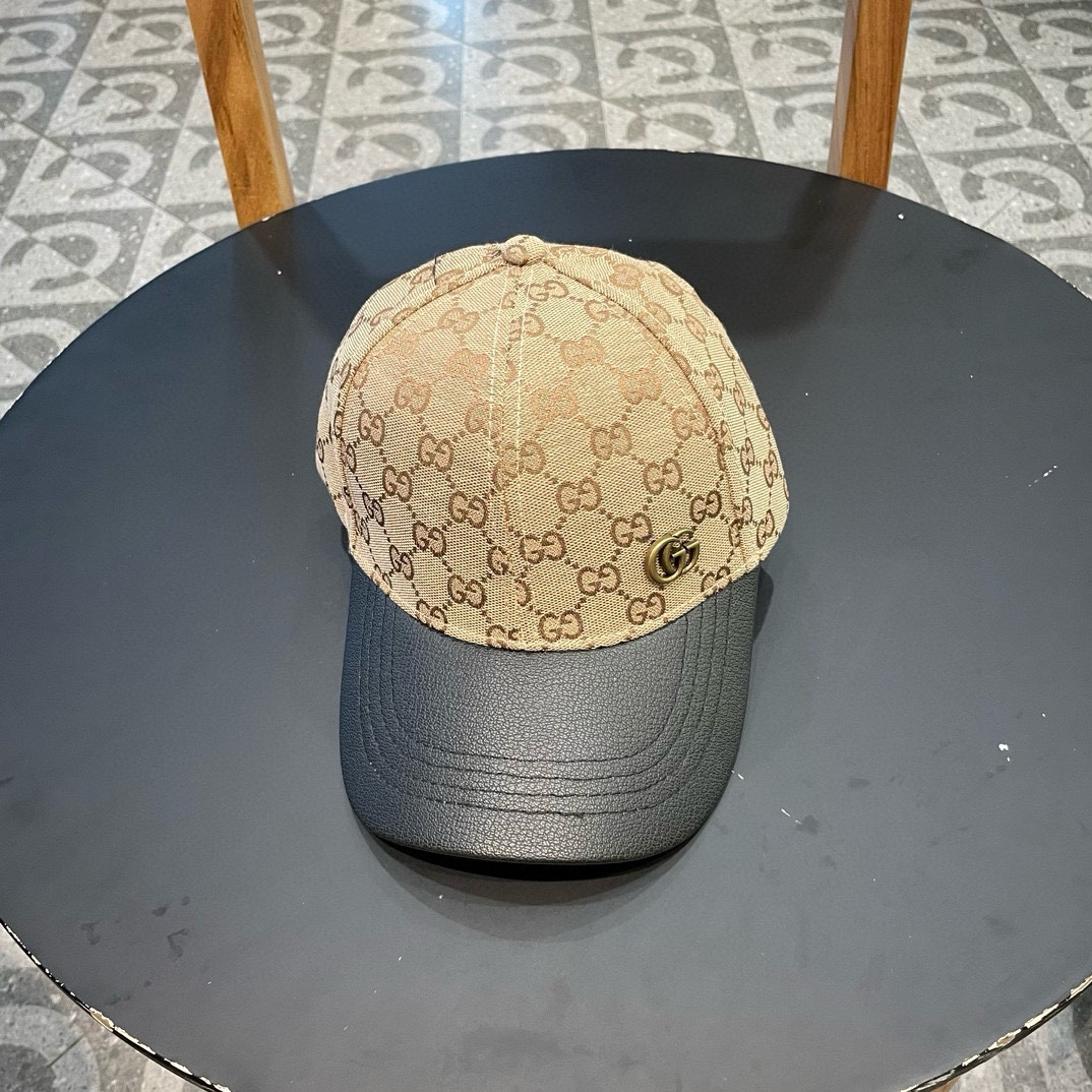 古奇棒球帽♥️GUCCI🧢官网新品，棒球帽，原单品质火爆来袭 。🎩 工艺非常精美 高档大气上档次！低调奢