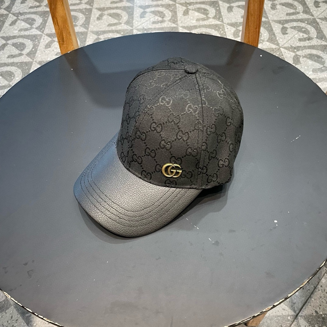 古奇棒球帽♥️GUCCI🧢官网新品，棒球帽，原单品质火爆来袭 。🎩 工艺非常精美 高档大气上档次！低调奢