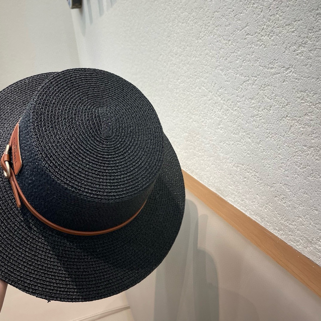  【CHANEL香奈儿】2025新款小香风草编度假风盆帽草帽，大牌风～出街旅行单品