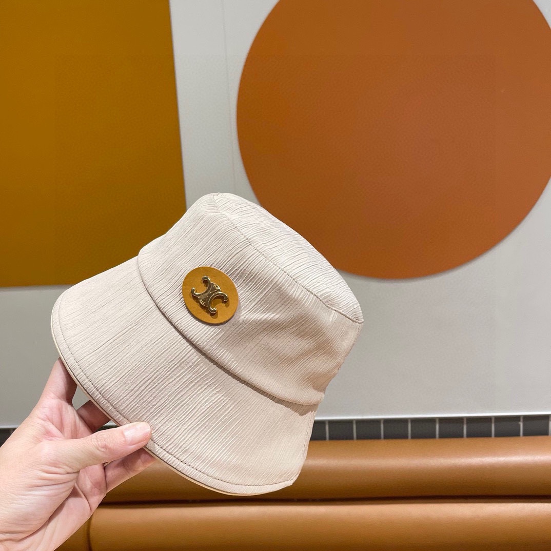  【CELINE赛琳】新款上架简约渔夫帽，日韩风格，随便搭配都超好看！出门旅游，绝对要入手的一款