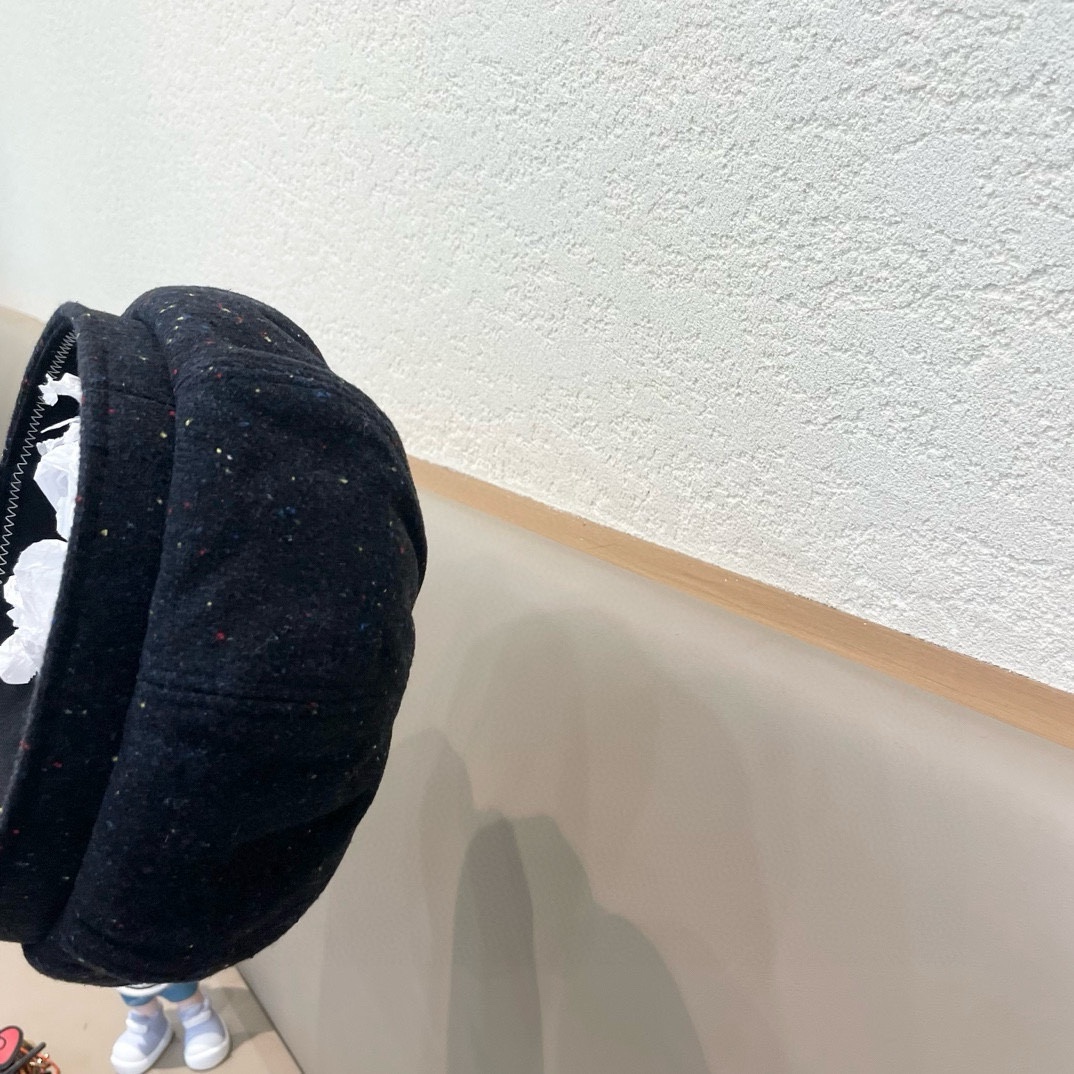 【DIOR迪奥】2024新款羊毛八角军帽，立体帽形设计，百搭大牌～