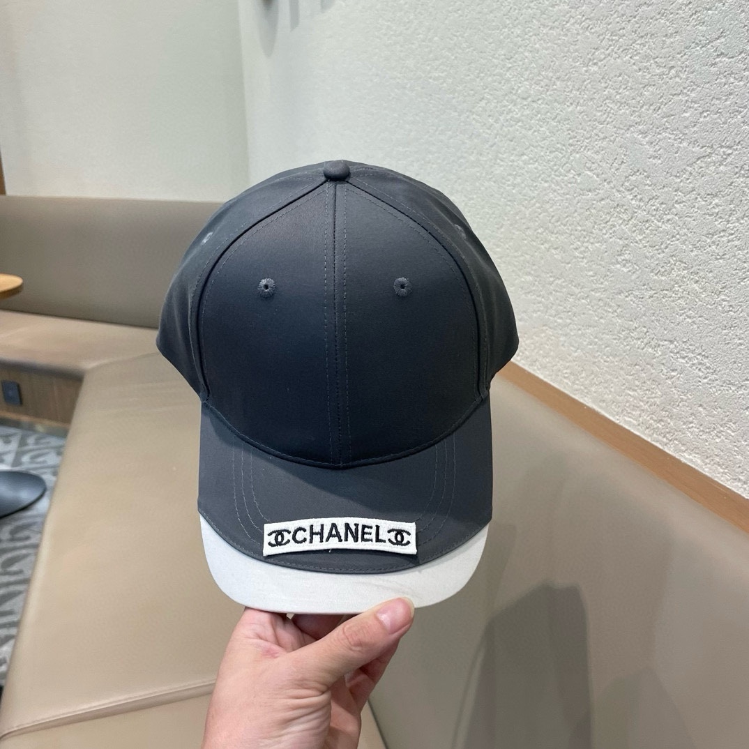   【CHANEL香奈儿】新款专柜同步棒球帽，细节满分，男女款，超大牌 好搭！