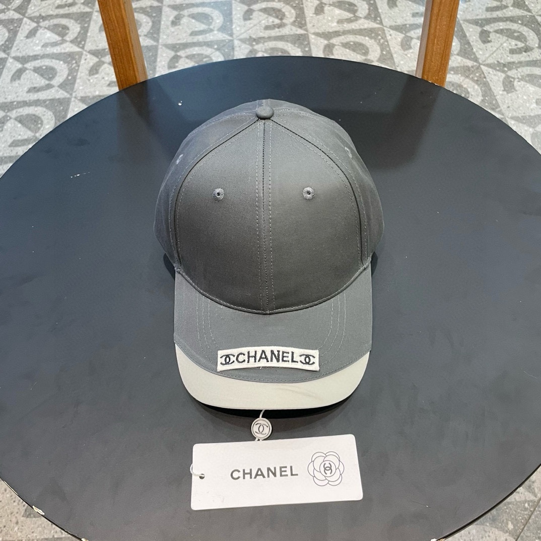   【CHANEL香奈儿】新款专柜同步棒球帽，细节满分，男女款，超大牌 好搭！
