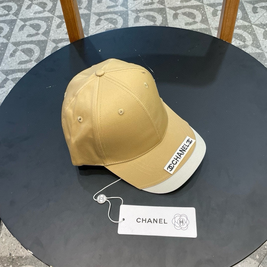   【CHANEL香奈儿】新款专柜同步棒球帽，细节满分，男女款，超大牌 好搭！
