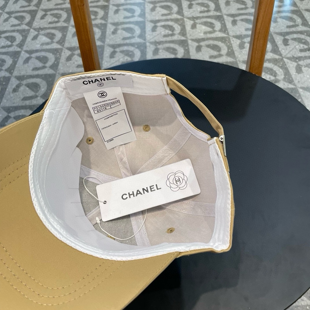   【CHANEL香奈儿】新款专柜同步棒球帽，细节满分，男女款，超大牌 好搭！