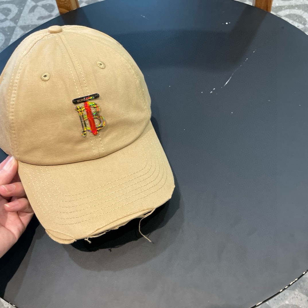   BURBERRY巴宝莉 经典网官新款经典棒球帽，简约尚时风，男女同款！高质品，尊享品质感！