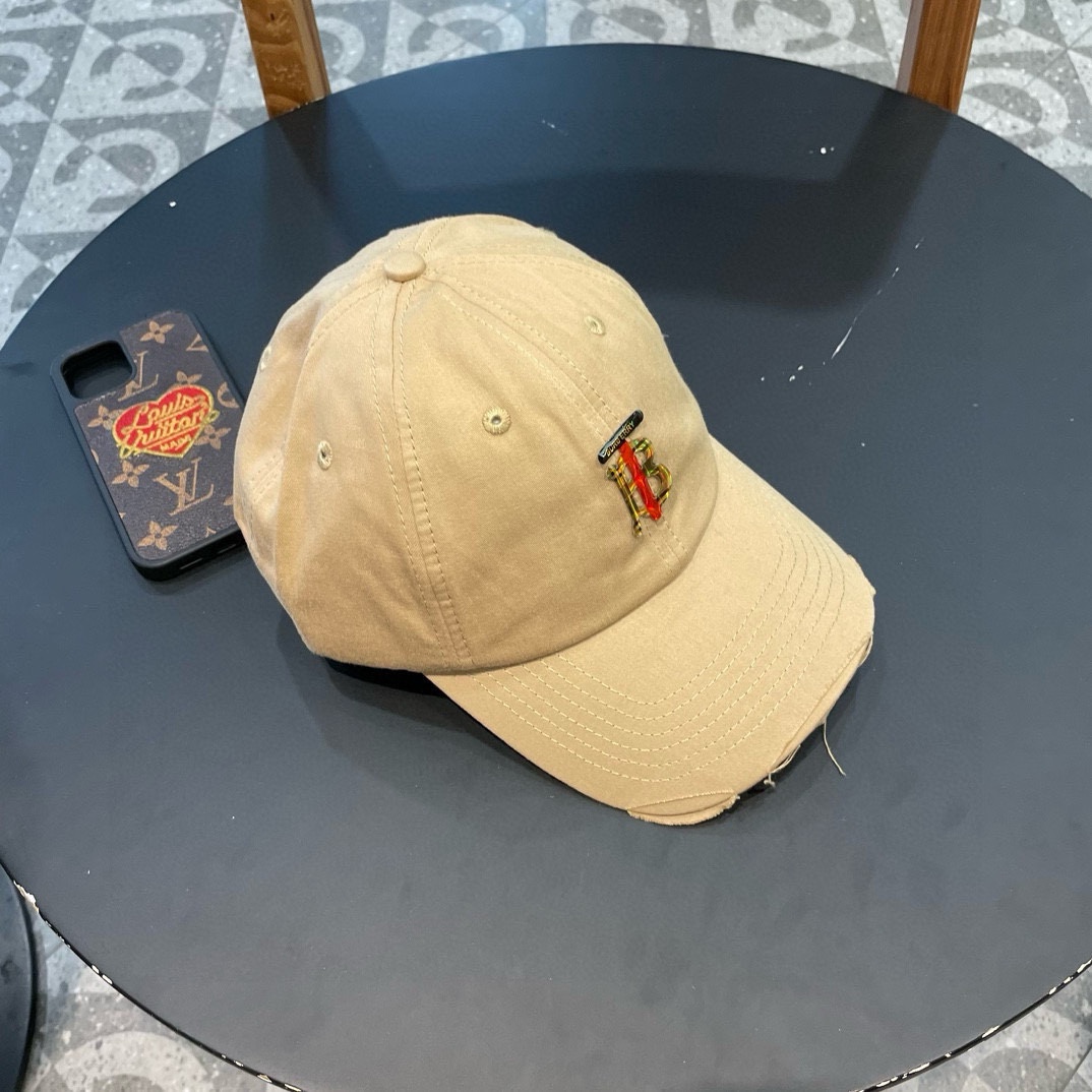   BURBERRY巴宝莉 经典网官新款经典棒球帽，简约尚时风，男女同款！高质品，尊享品质感！