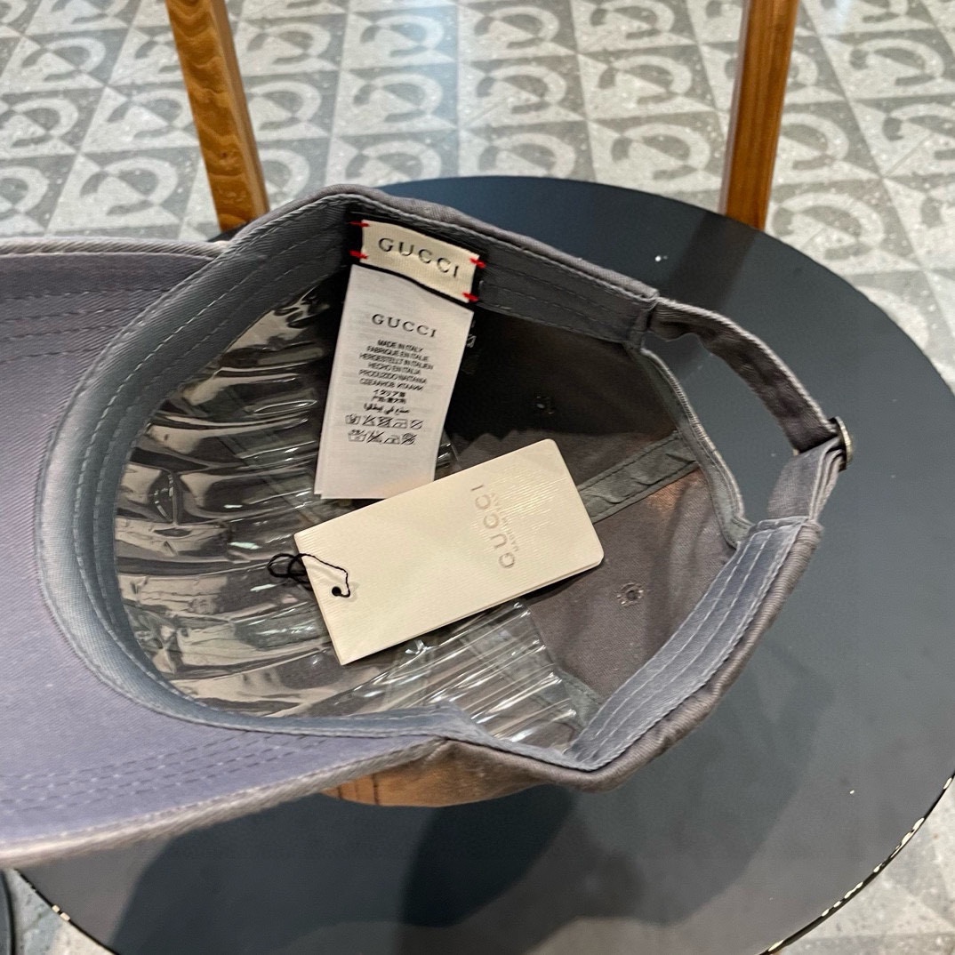  古奇联名棒球帽♥️GUCCI🧢官网新品，棒球帽，原单品质火爆来袭 🔥🎩 工艺非常精美 高档大气上档次！