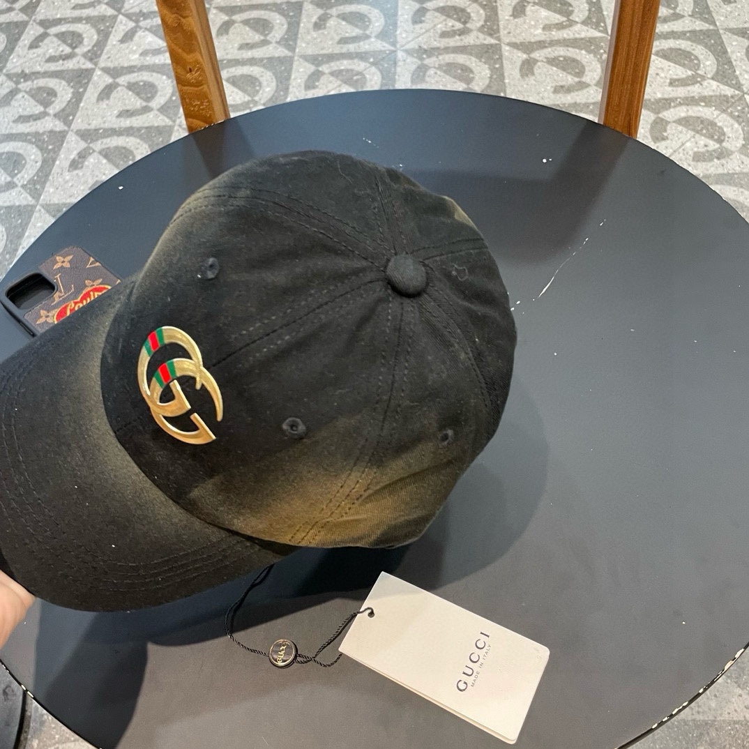  古奇联名棒球帽♥️GUCCI🧢官网新品，棒球帽，原单品质火爆来袭 🔥🎩 工艺非常精美 高档大气上档次！