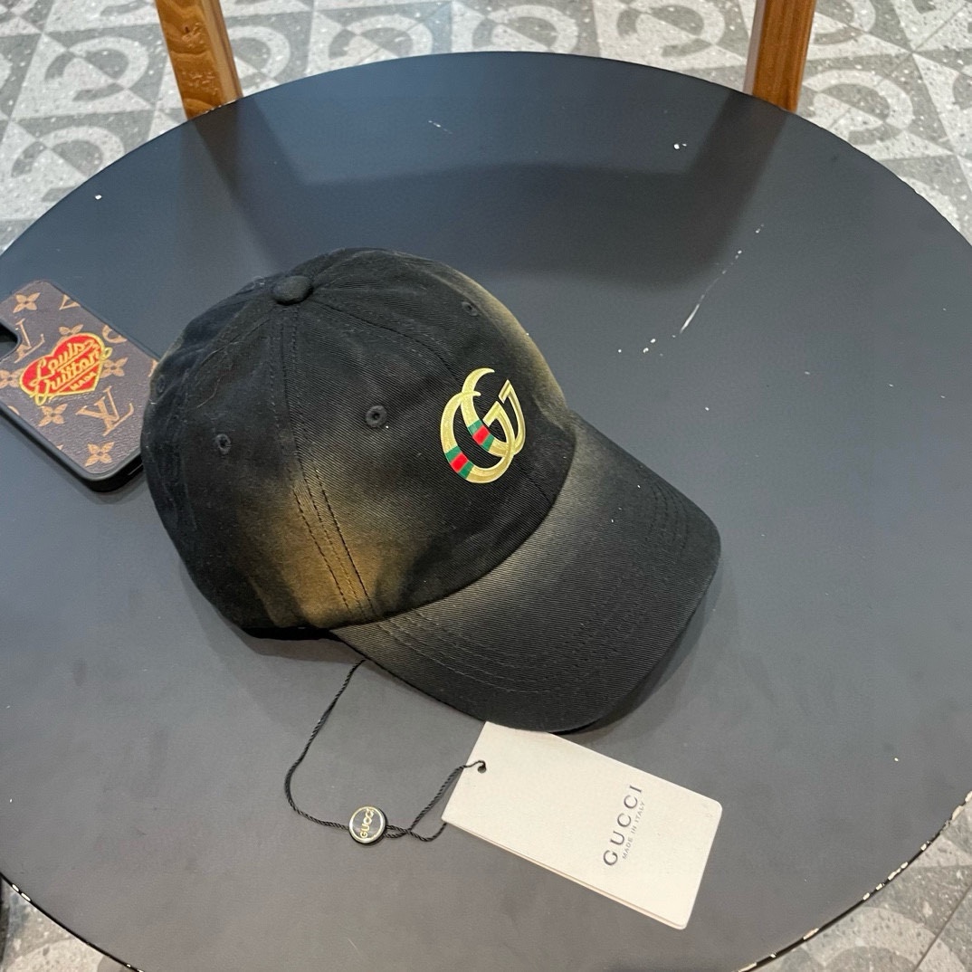  古奇联名棒球帽♥️GUCCI🧢官网新品，棒球帽，原单品质火爆来袭 🔥🎩 工艺非常精美 高档大气上档次！