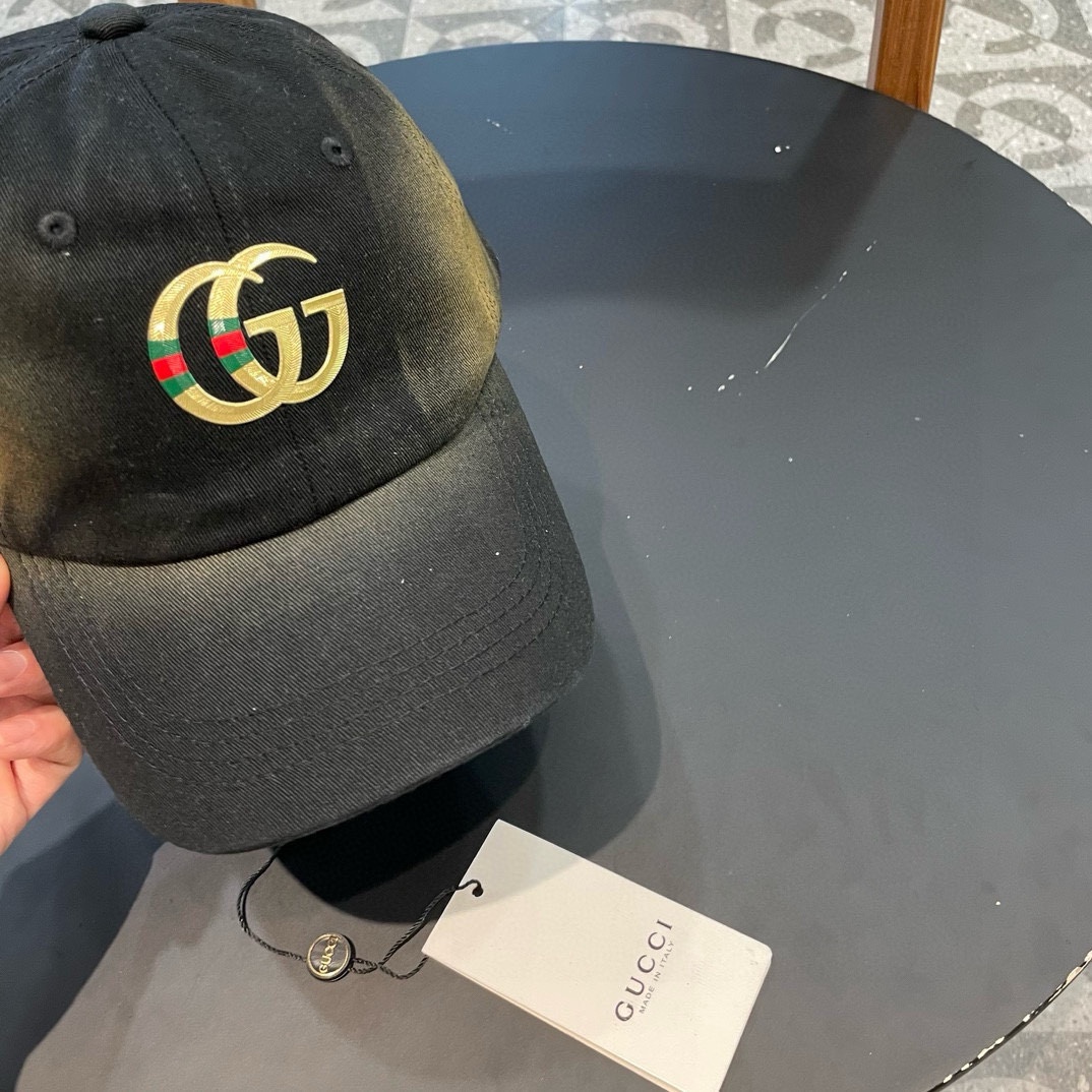  古奇联名棒球帽♥️GUCCI🧢官网新品，棒球帽，原单品质火爆来袭 🔥🎩 工艺非常精美 高档大气上档次！