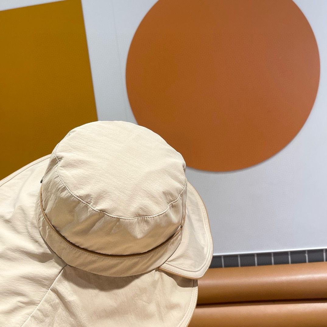  Prada普拉达春夏新款渔夫帽，渔夫帽，头围57cm