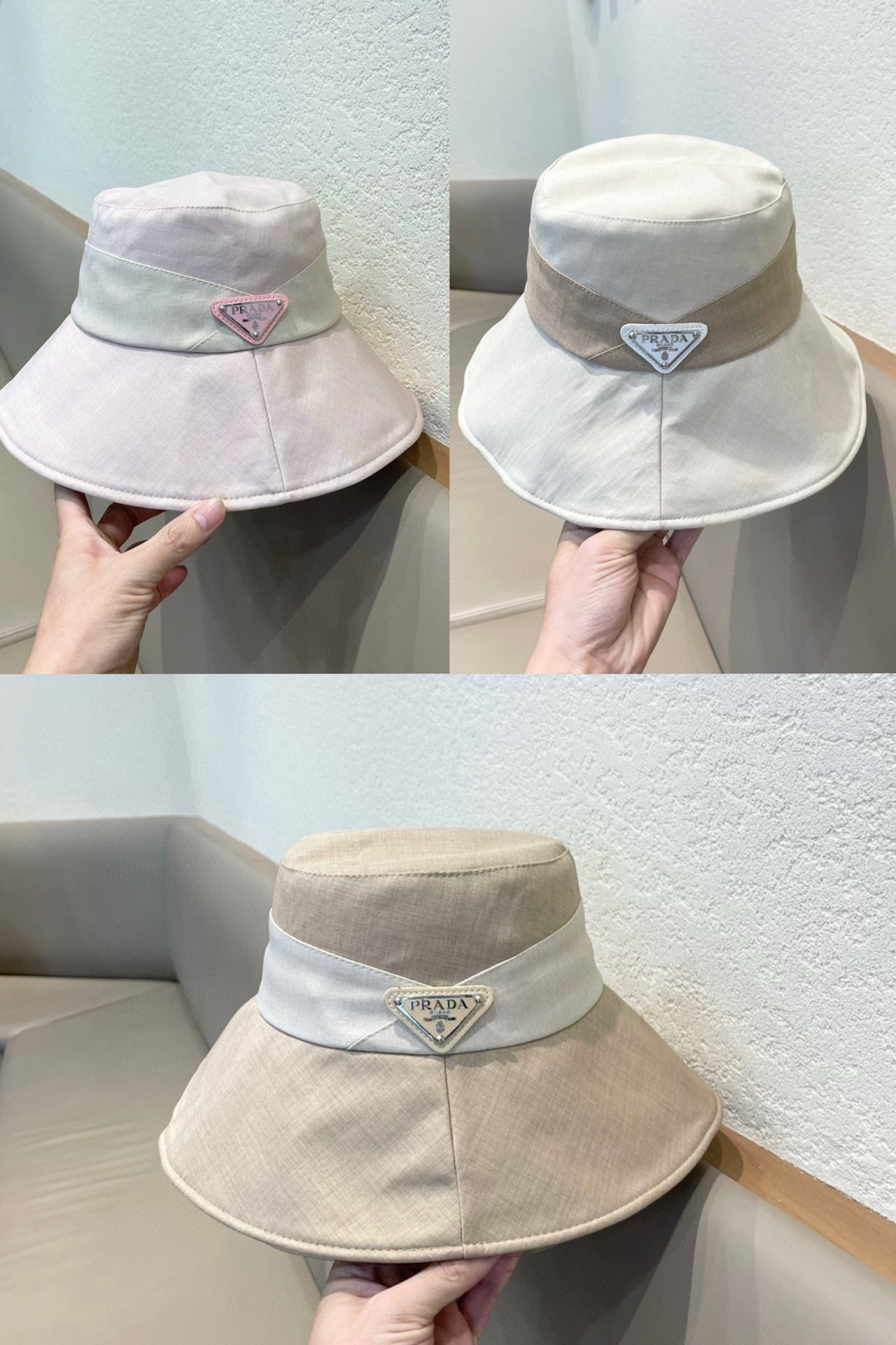 NO:214880,PRADA new original single fisherman hat, must-have hat for vacation fisherman hat baseball hat knit hat, hat, prada, prada, espadrilles, hats19860909PRADA普拉达新款原单渔夫帽,度假必备帽子渔夫帽棒球帽针织帽,帽子,prada,prada,espadrilles,hats,hat