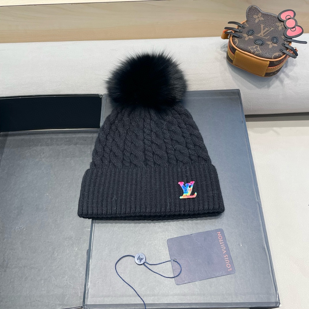 NO:214893,Louis Vuitton lv knitted wool hat for women in autumn and winter Korean version warm and cold hat new cute wool ball plus velvet thickened pullover hat trendy hat fisherman hat baseball hat knit hat, hat, louis vuitton, louis vuitton, espadrilles, hats19860909路易威登lv针织毛线帽子女秋冬季韩版保暖冷帽新款可爱毛球加绒加厚套头帽潮帽子渔夫帽棒球帽针织帽,帽子,louis vuitton,louis vuitton,espadrilles,hats,hat