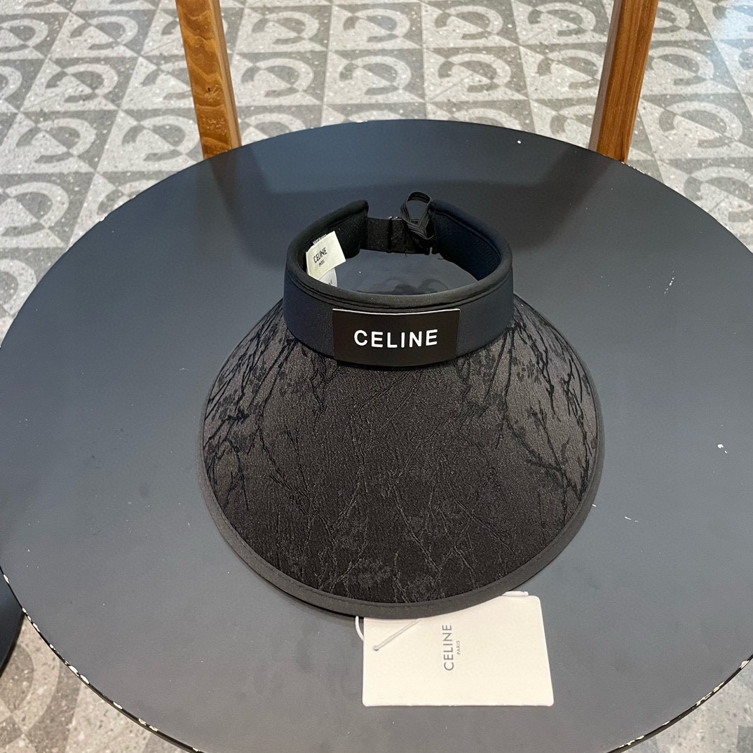   赛琳cellne防晒帽子女夏硬大檐空顶帽骑行防紫外线遮脸太阳帽百搭遮阳帽