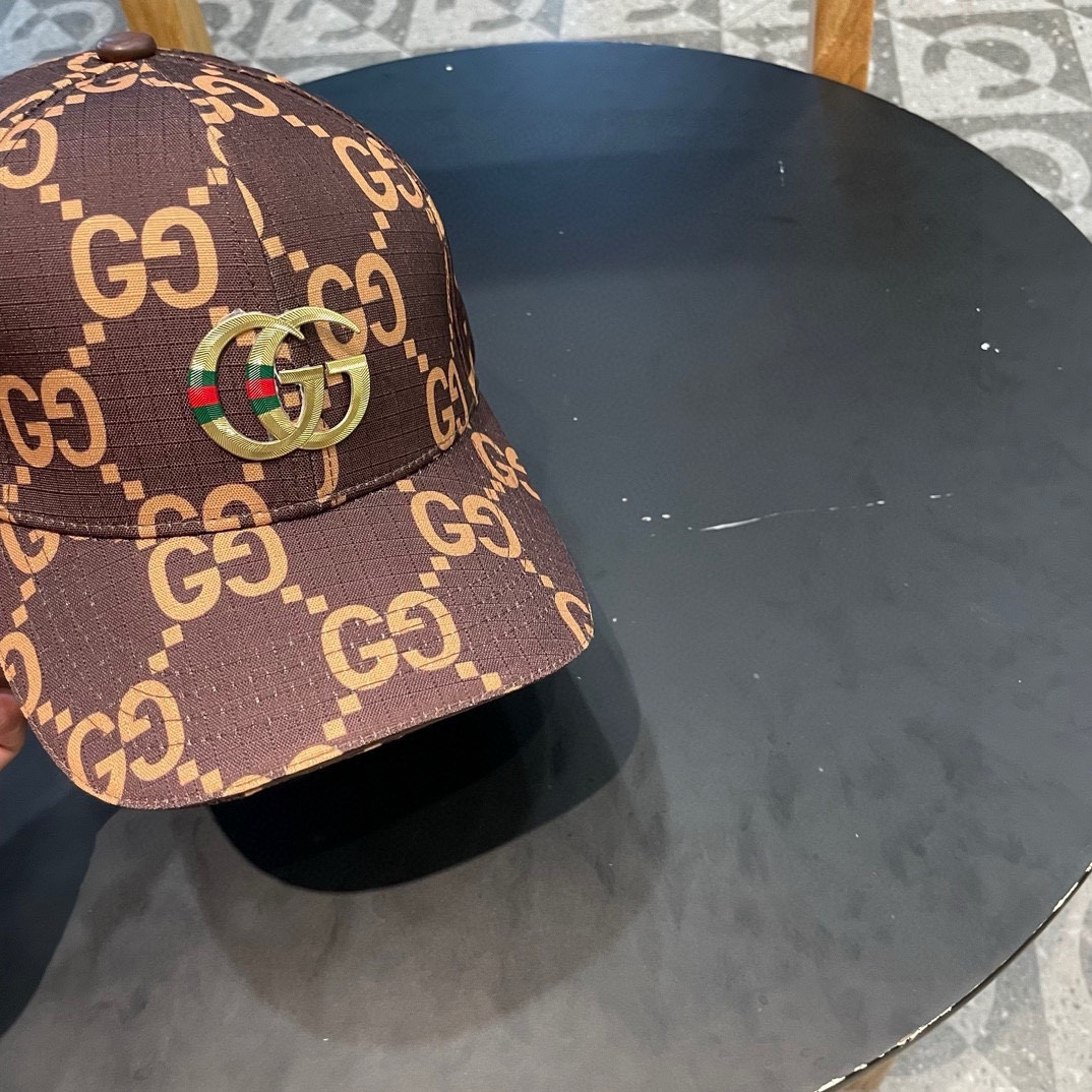 古奇棒球帽️GUCCI官网新品棒球帽原单品质火爆来袭工艺非常精美高档大气上档次！低调奢华方便携带！跑量！