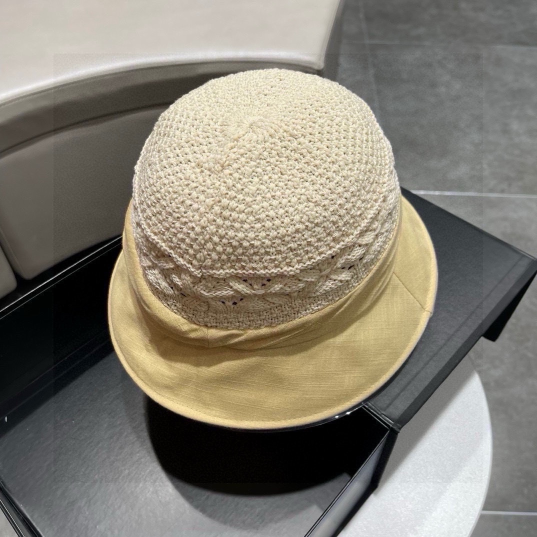 Gucci古奇草帽2024新款卷边礼帽可折叠头围57cm