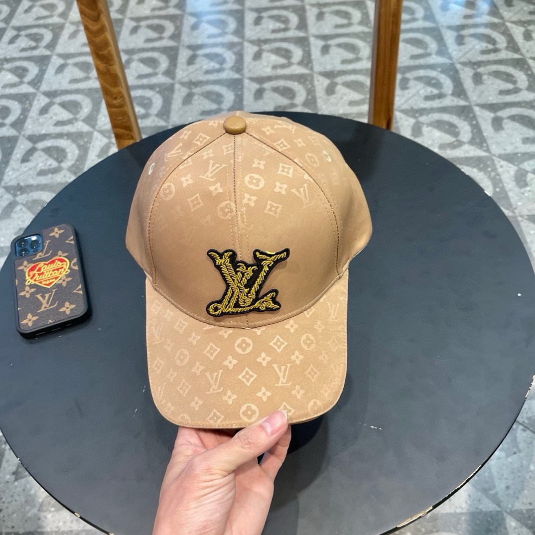 LV棒球帽新款路易威登满印棒球帽火爆出货百搭单品随便搭配都很好看质量超赞时尚百搭