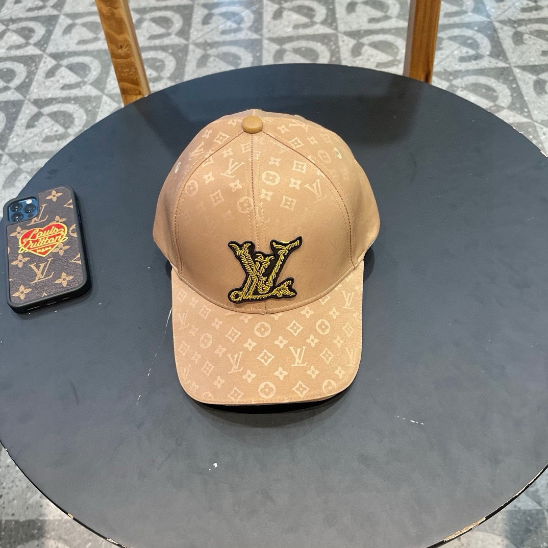 LV棒球帽新款路易威登满印棒球帽火爆出货百搭单品随便搭配都很好看质量超赞时尚百搭