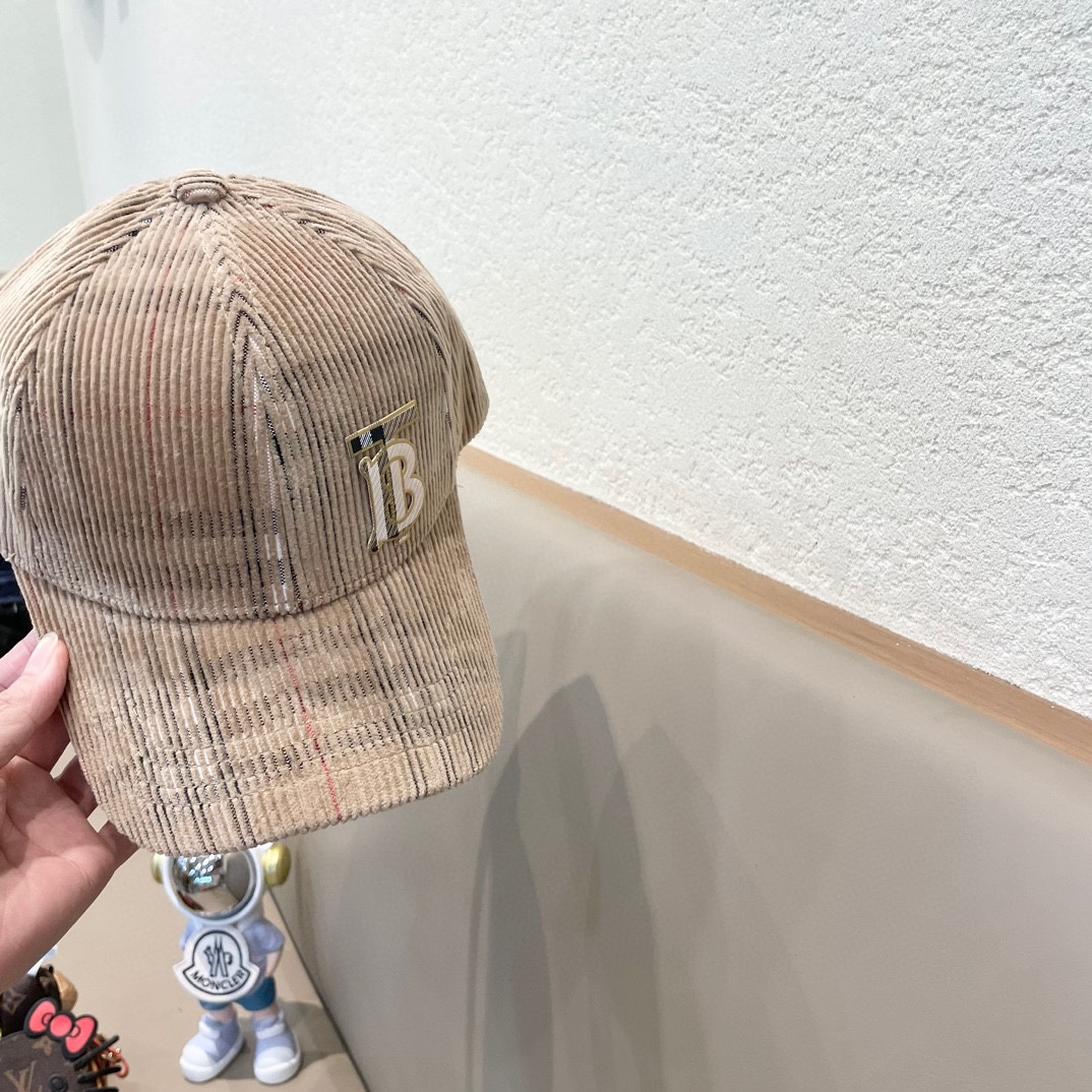 Burberry巴宝莉原单棒球帽专柜热卖款暗纹骑士1:1开模订制帆布面料纯棉内里轻盈透气完美版型对格精准