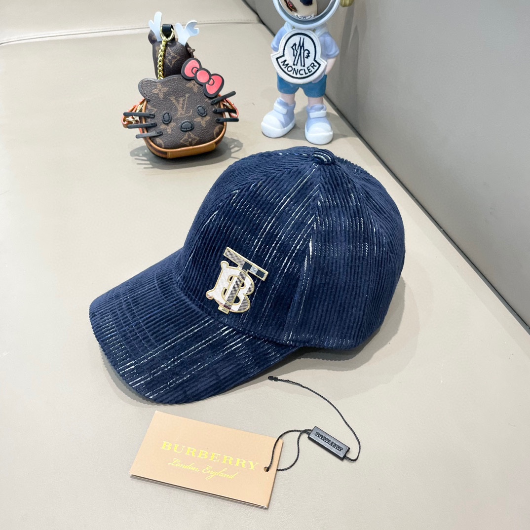 Burberry巴宝莉原单棒球帽专柜热卖款暗纹骑士1:1开模订制帆布面料纯棉内里轻盈透气完美版型对格精准