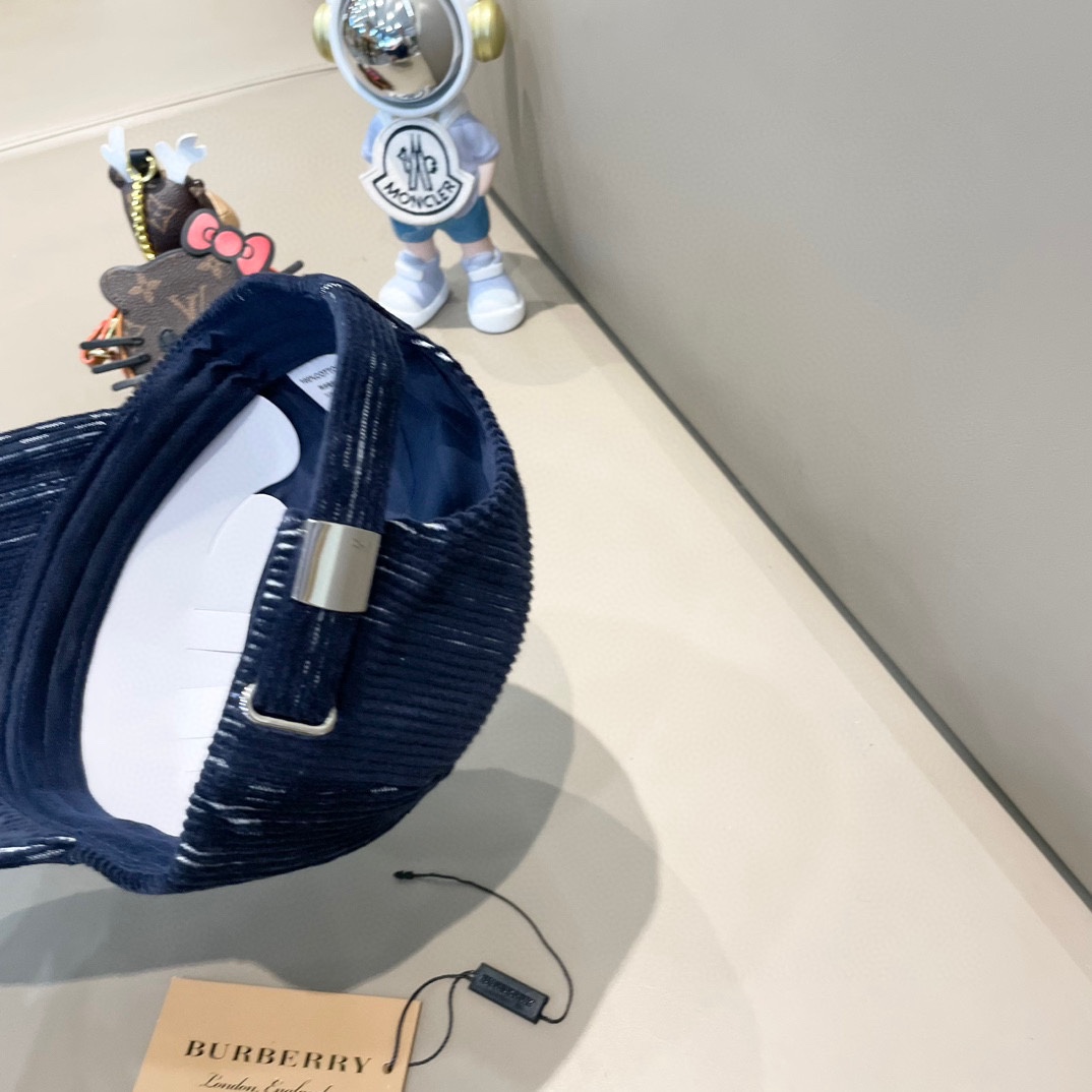 Burberry巴宝莉原单棒球帽专柜热卖款暗纹骑士1:1开模订制帆布面料纯棉内里轻盈透气完美版型对格精准