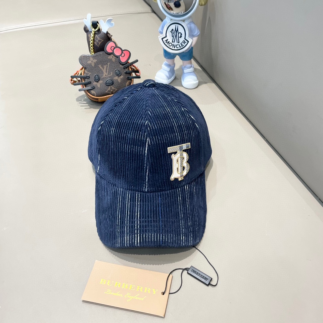 Burberry巴宝莉原单棒球帽专柜热卖款暗纹骑士1:1开模订制帆布面料纯棉内里轻盈透气完美版型对格精准