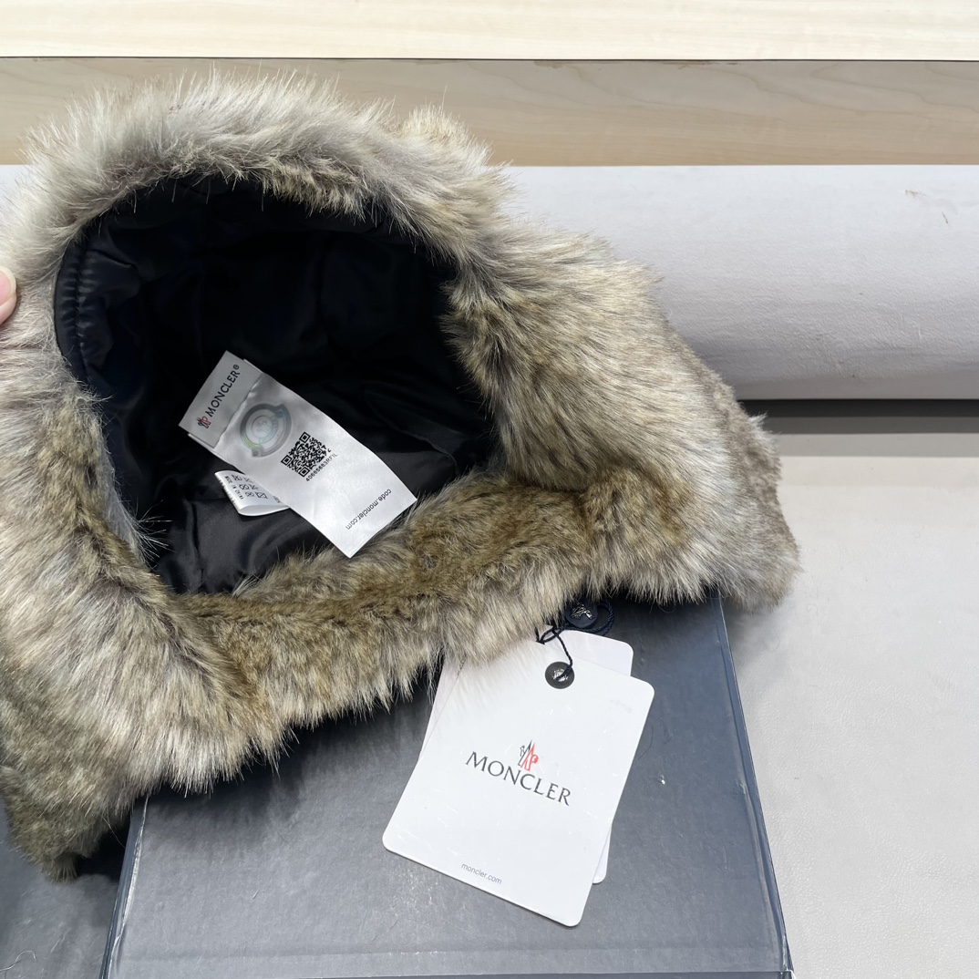  moncler吉普冬季加厚保暖帽子骑行加绒护耳雷锋帽东北户外顶风棉帽