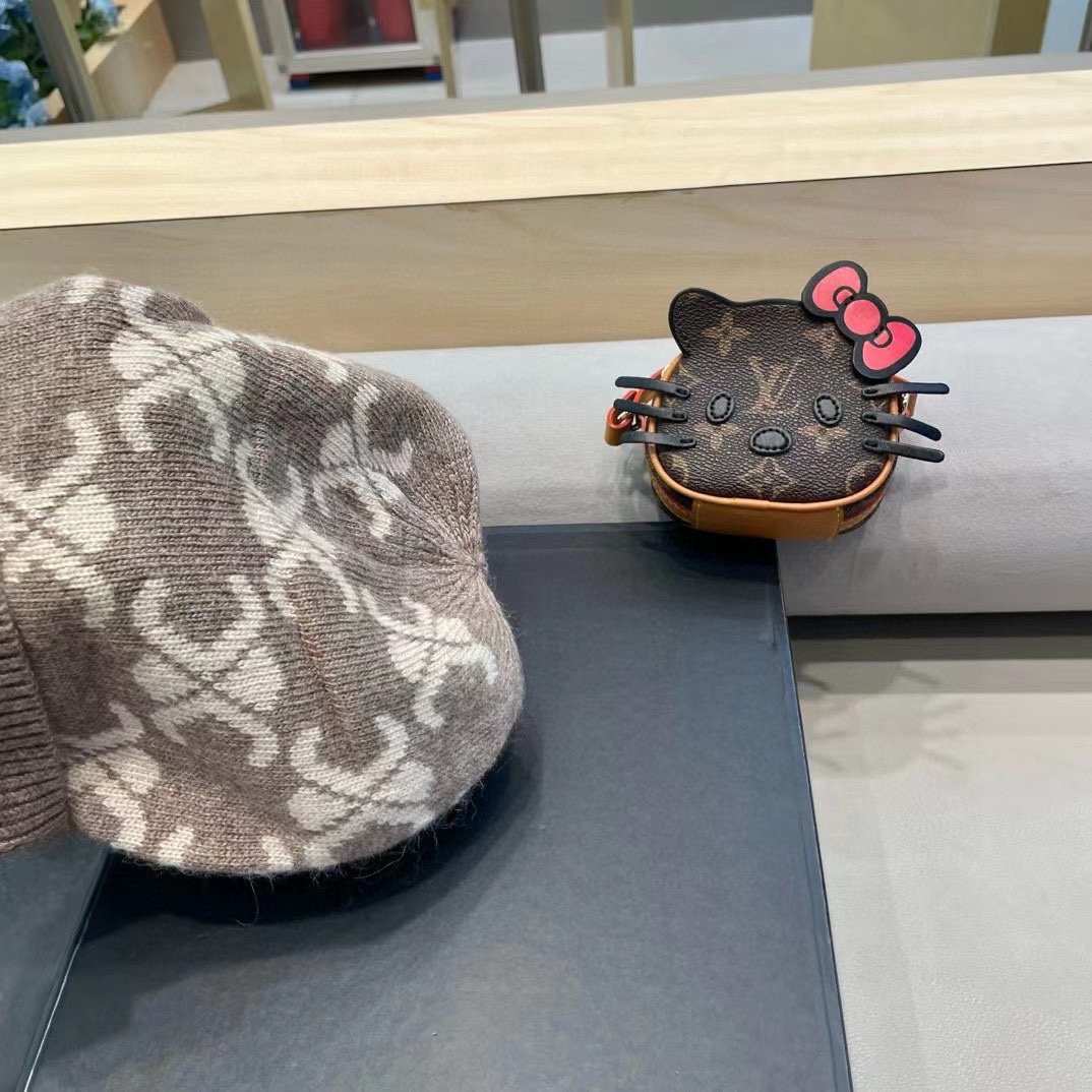  CELINE塞琳2024秋冬新款针织羊毛帽，毛线帽，50羊毛%50兔毛，跑量多色