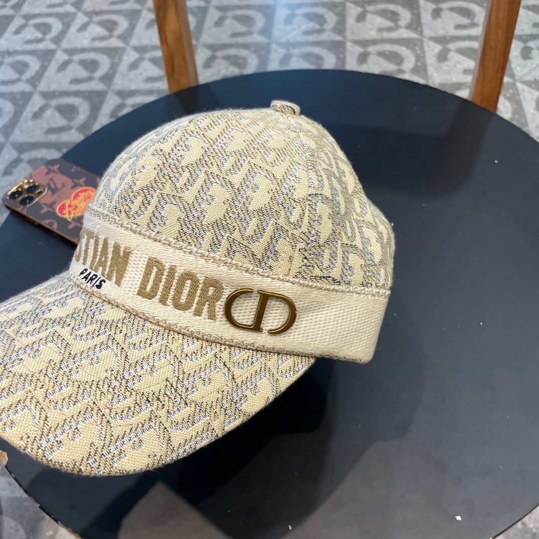 迪奥Dior🔻新款原单织带棒球帽，独家实物拍摄 男女通用、可调节
