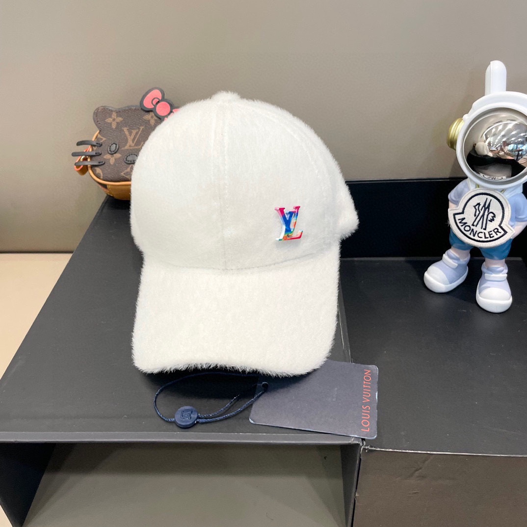  LouiVuittonLV👒秋冬新款专柜新款路易威登家棒球帽，简单大方 男女通用遮阳帽，男女通用