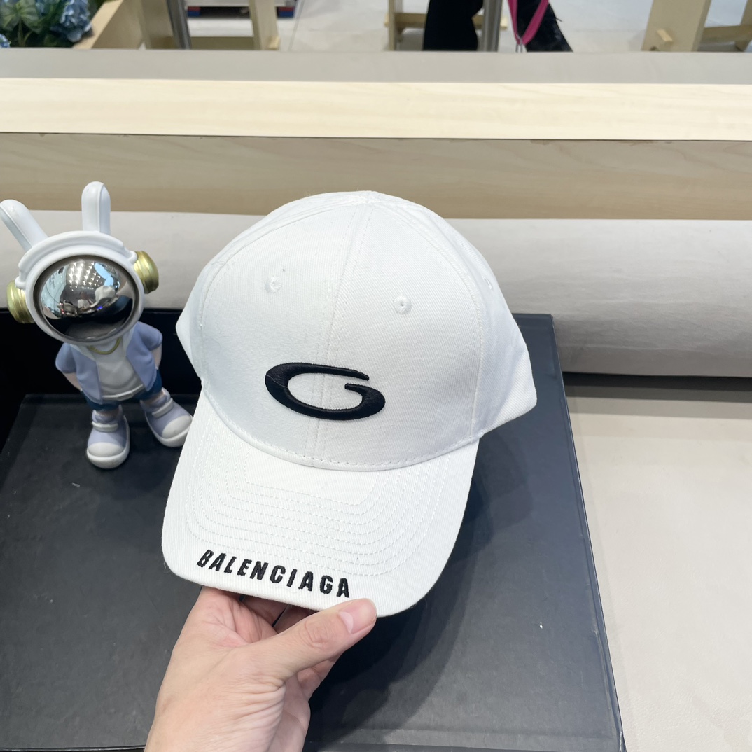 Balencia*a 巴黎世家新款棒球帽 🧢简约时尚超级无敌好看的帽子！