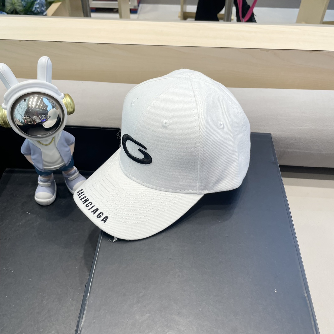 Balencia*a 巴黎世家新款棒球帽 🧢简约时尚超级无敌好看的帽子！