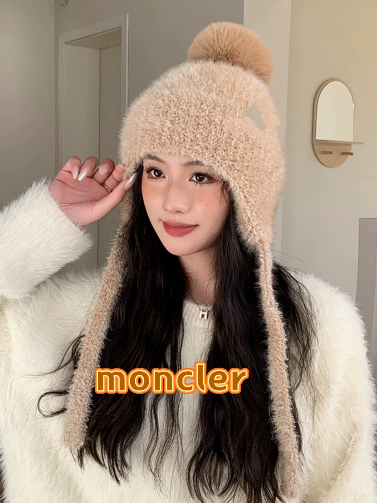 NO:215360,Moncler new fashion trendy face-show small wool hat autumn and winter plush warm ear protection goggles knit hat fisherman hat baseball hat knit hat, hat, christian louboutin, espadrilles, hats19860909moncler新款时尚潮流显脸小毛线帽秋冬毛绒保暖护耳套头针织帽帽子渔夫帽棒球帽针织帽,帽子,christian louboutin,espadrilles,hats,hat